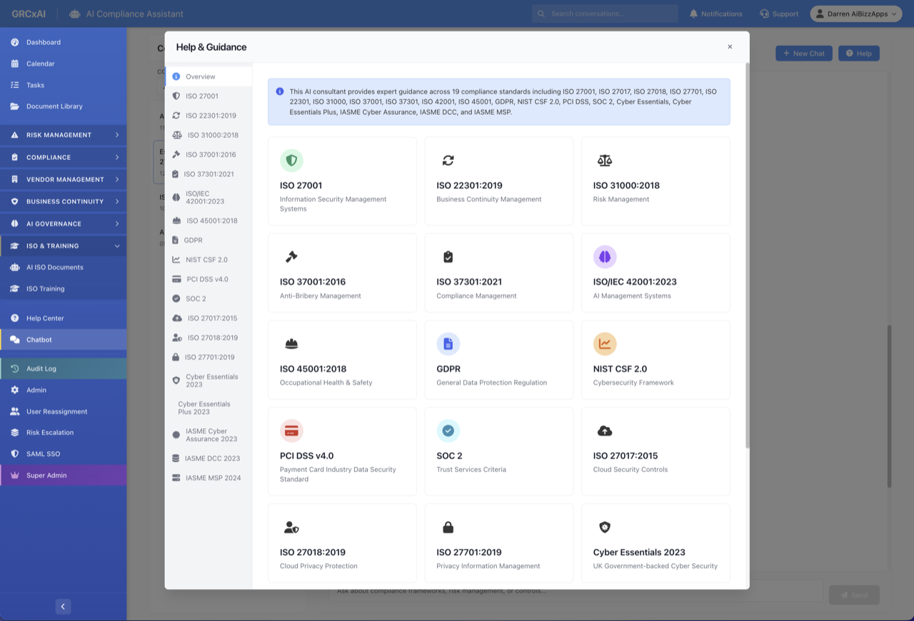 AI Compliance Chatbot